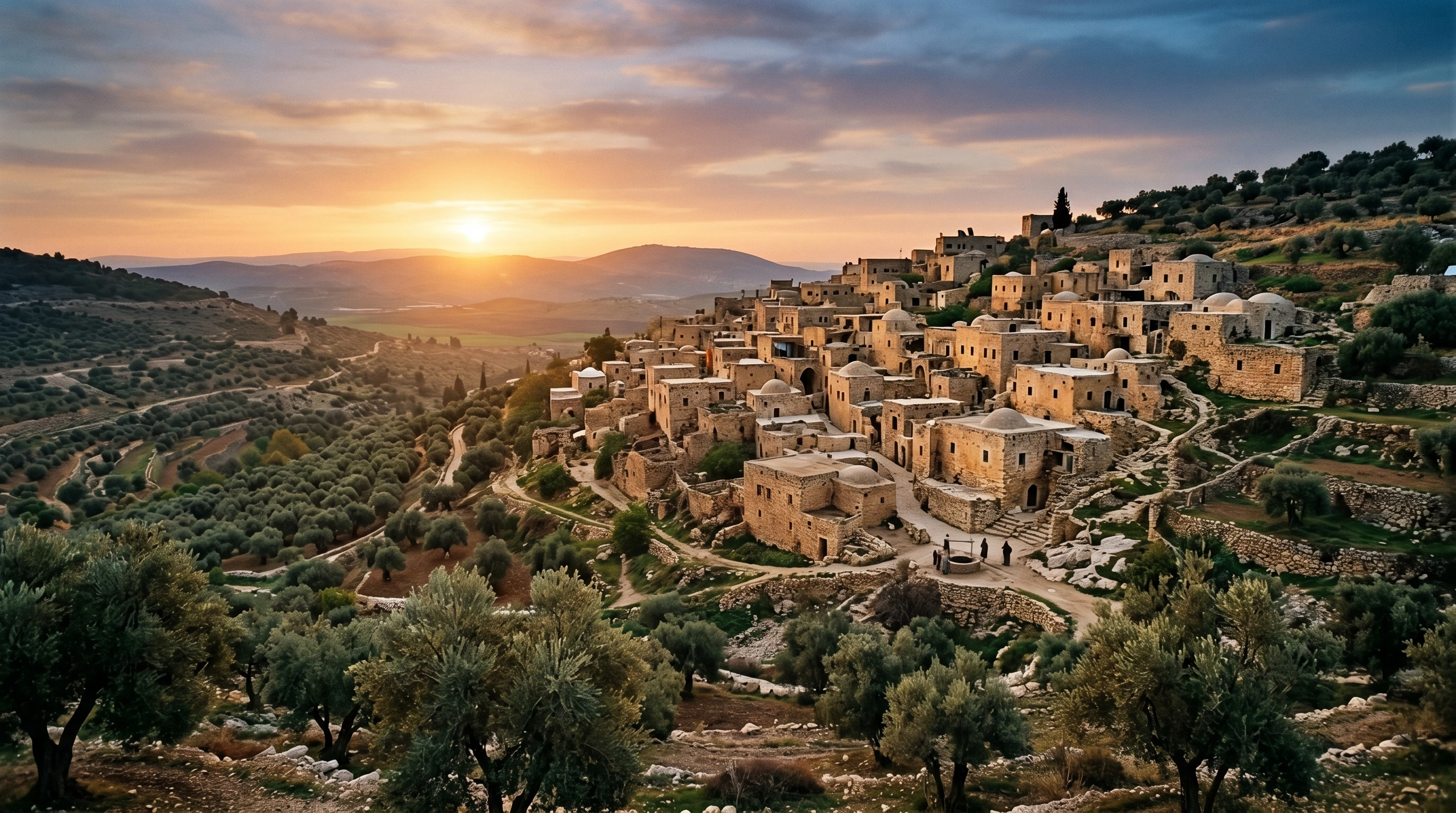 Ancient Nazareth landscape
