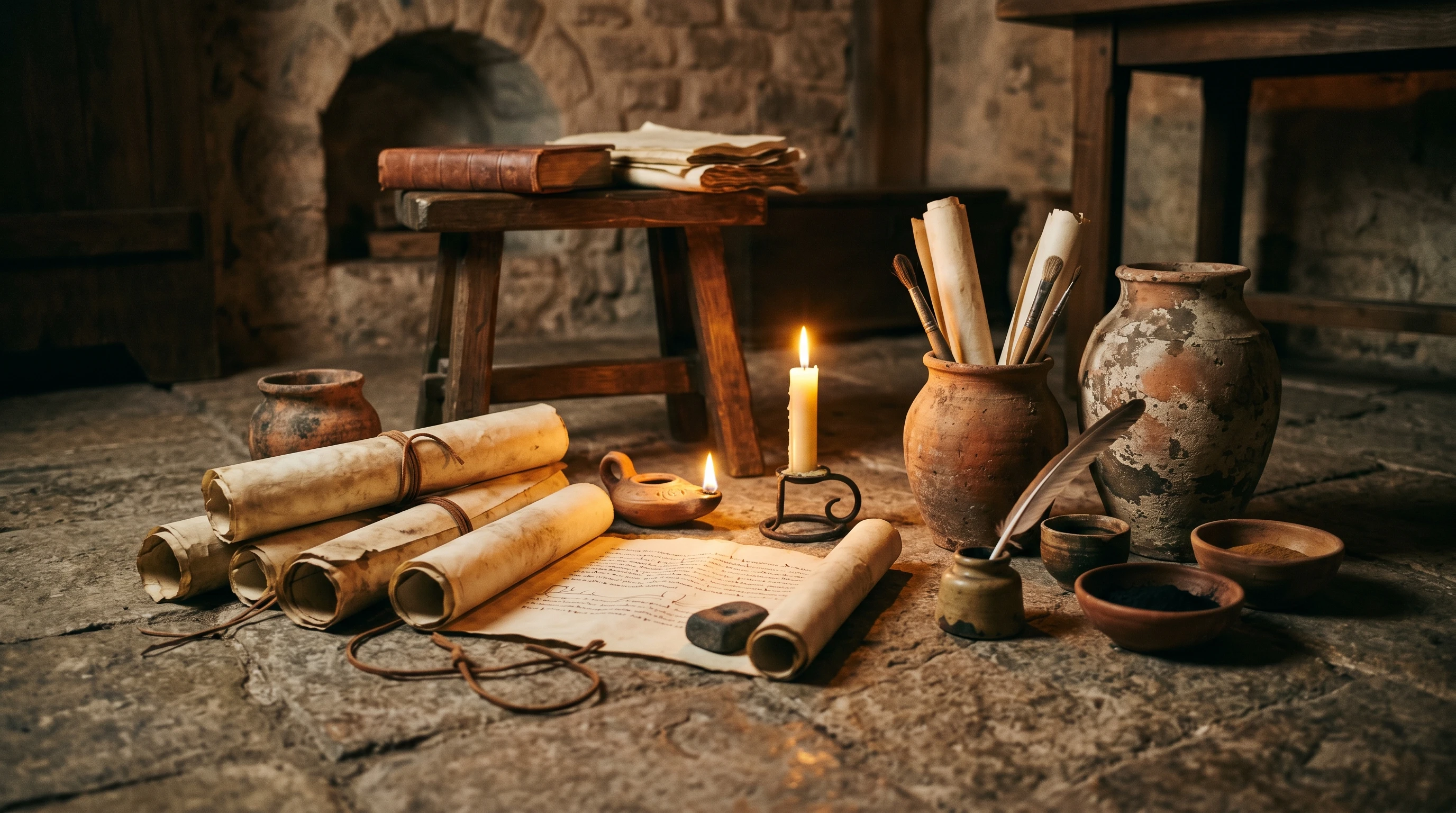 Scrolls and Study Materials