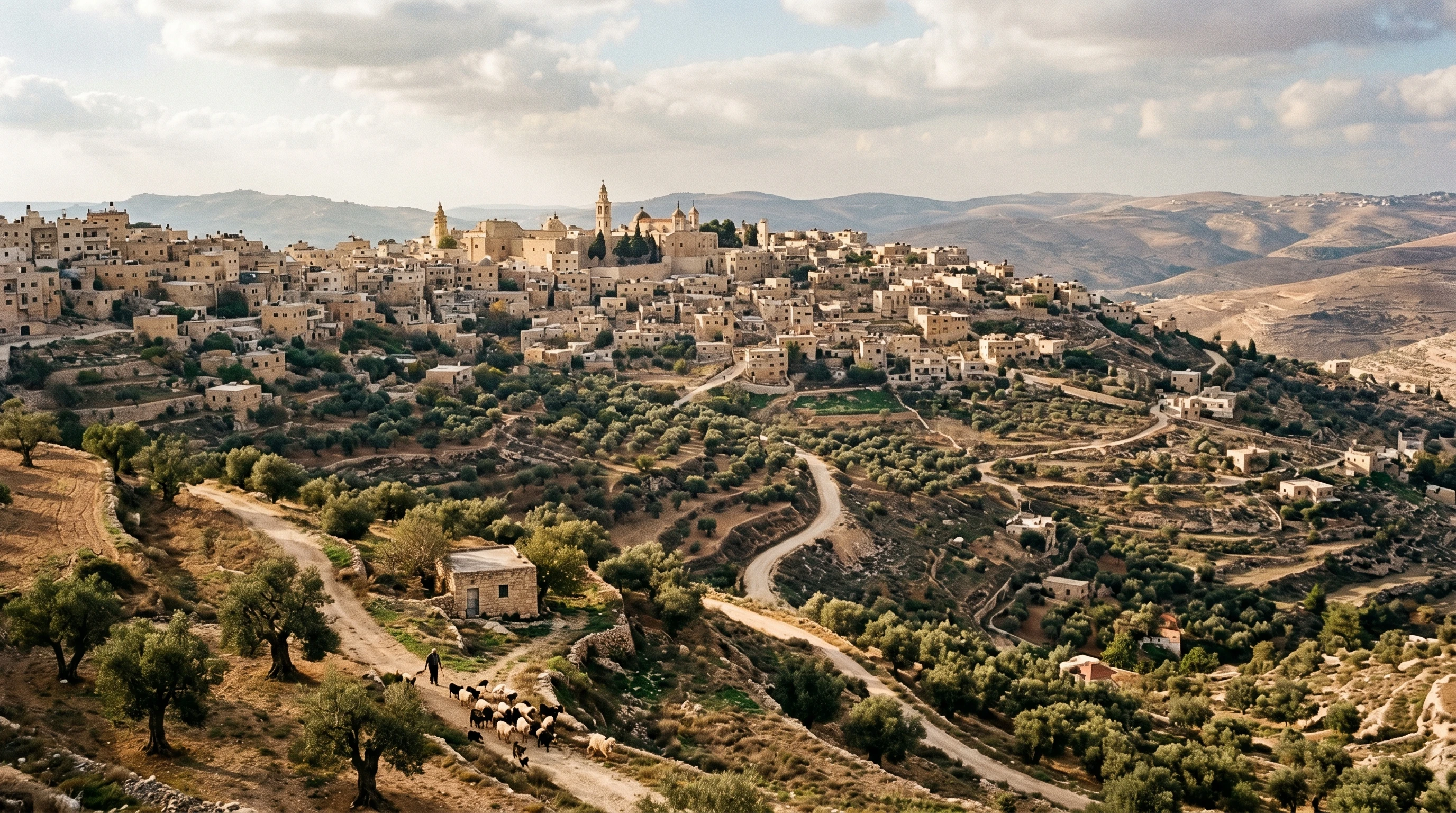 Bethlehem landscape ancient times