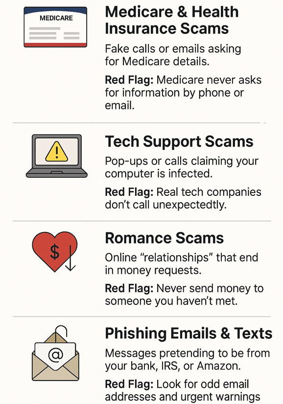 Scams That Typically Target Seniors.