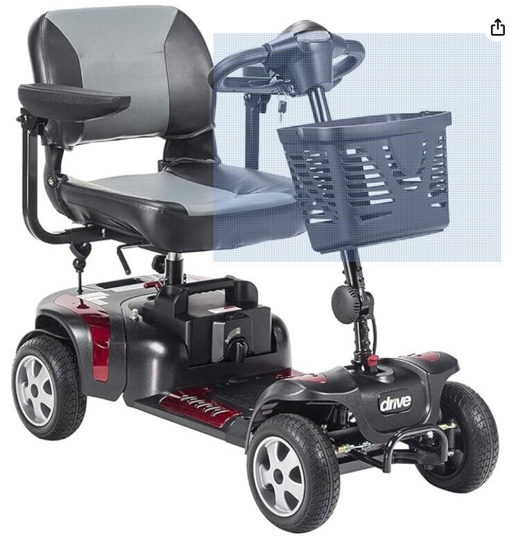 Drive Medical Phoenix LT 4-Wheel Mobility Scooter