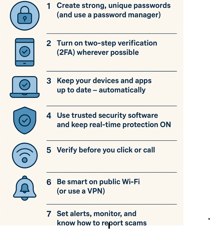 7 Simple Steps to Protect Yourself Online.