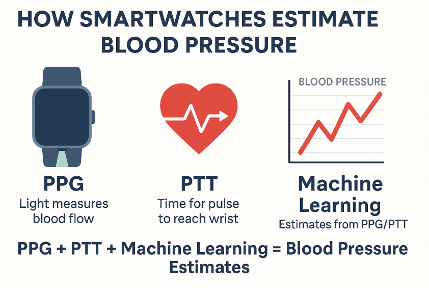 How Do Smartwatches Measure Blood Pressure?