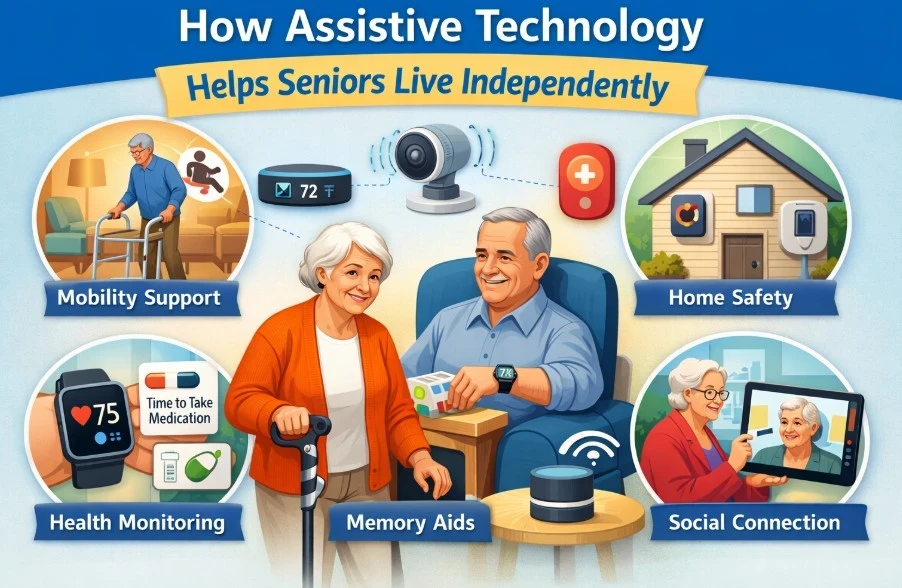 Assistive Technology Helps Seniors Live Independently