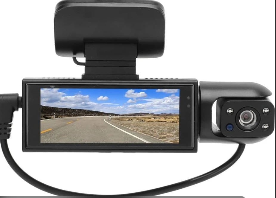 Dual-Channel Rexing Dash Cams (Front + Rear)