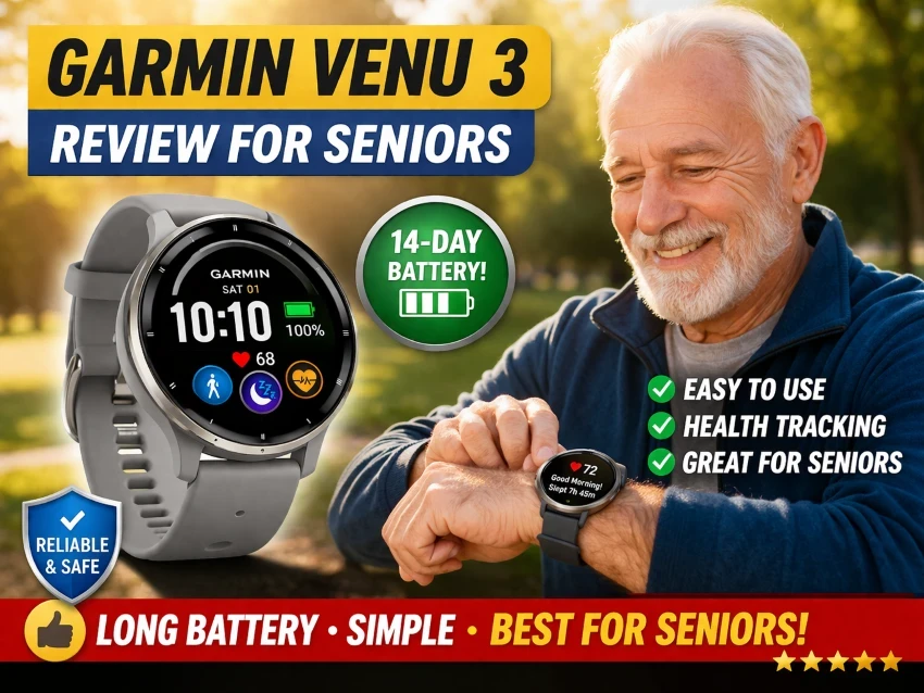 Garmin Venu 3 Features For Seniors