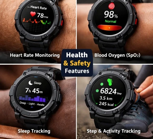 Kospet Health and Safety Features