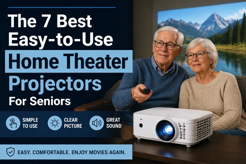 The 7 Best Easy-to-Use Home Theater Projectors For Seniors