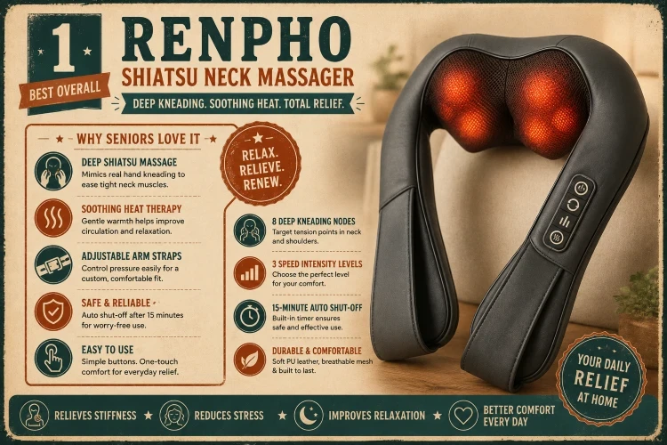 RENPHO Shiatsu Neck Massager