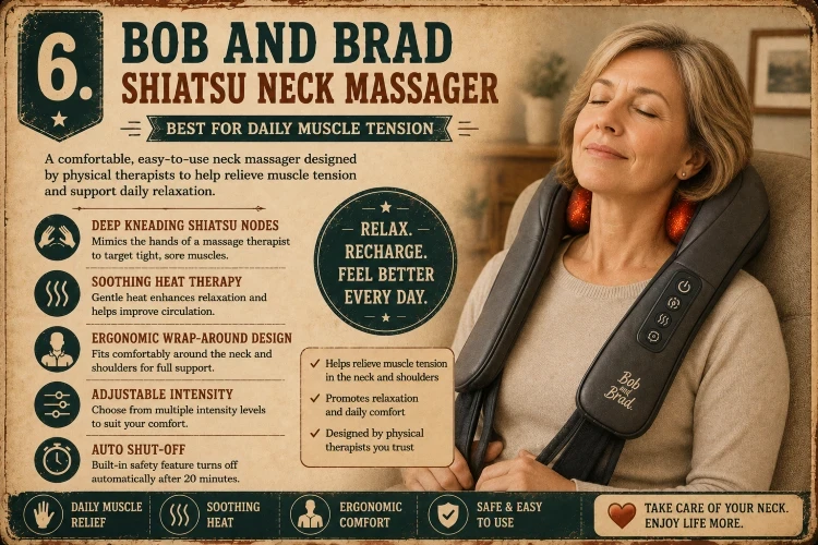 Bob and Brad Shiatsu Neck Massager