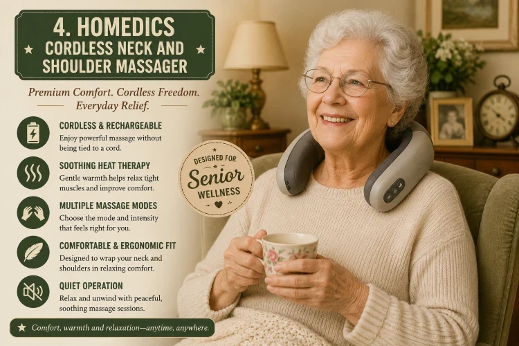 HoMedics Cordless Neck and Shoulder Massager