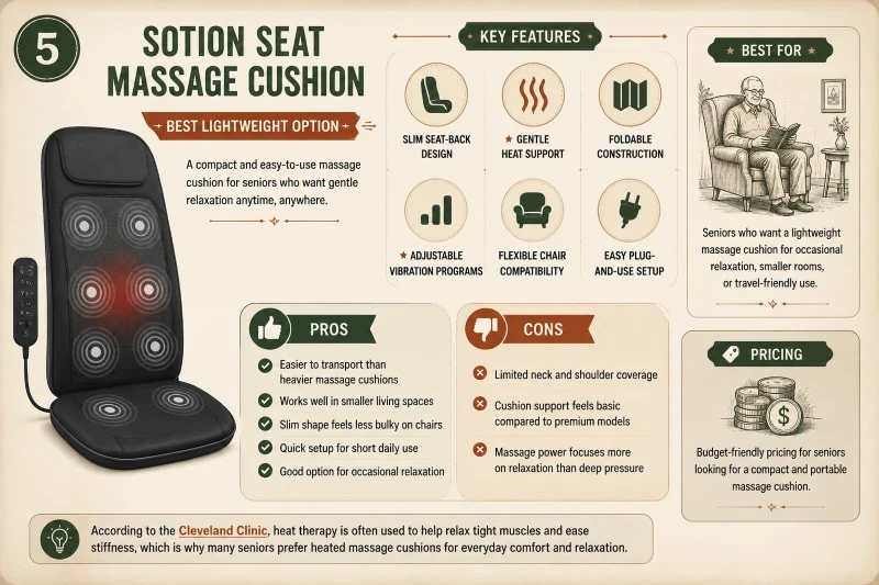 Sotion Seat Massage Cushion