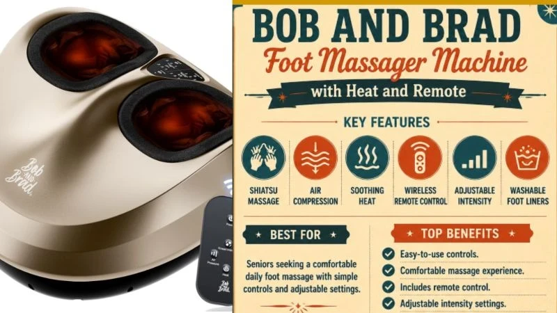 BOB AND BRAD Foot Massager Machine