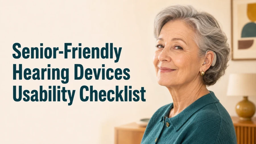 Senior-Friendly Hearing Devices Usability Checklist
