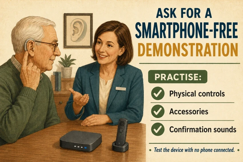 Ask for a Smartphone-Free Demonstration