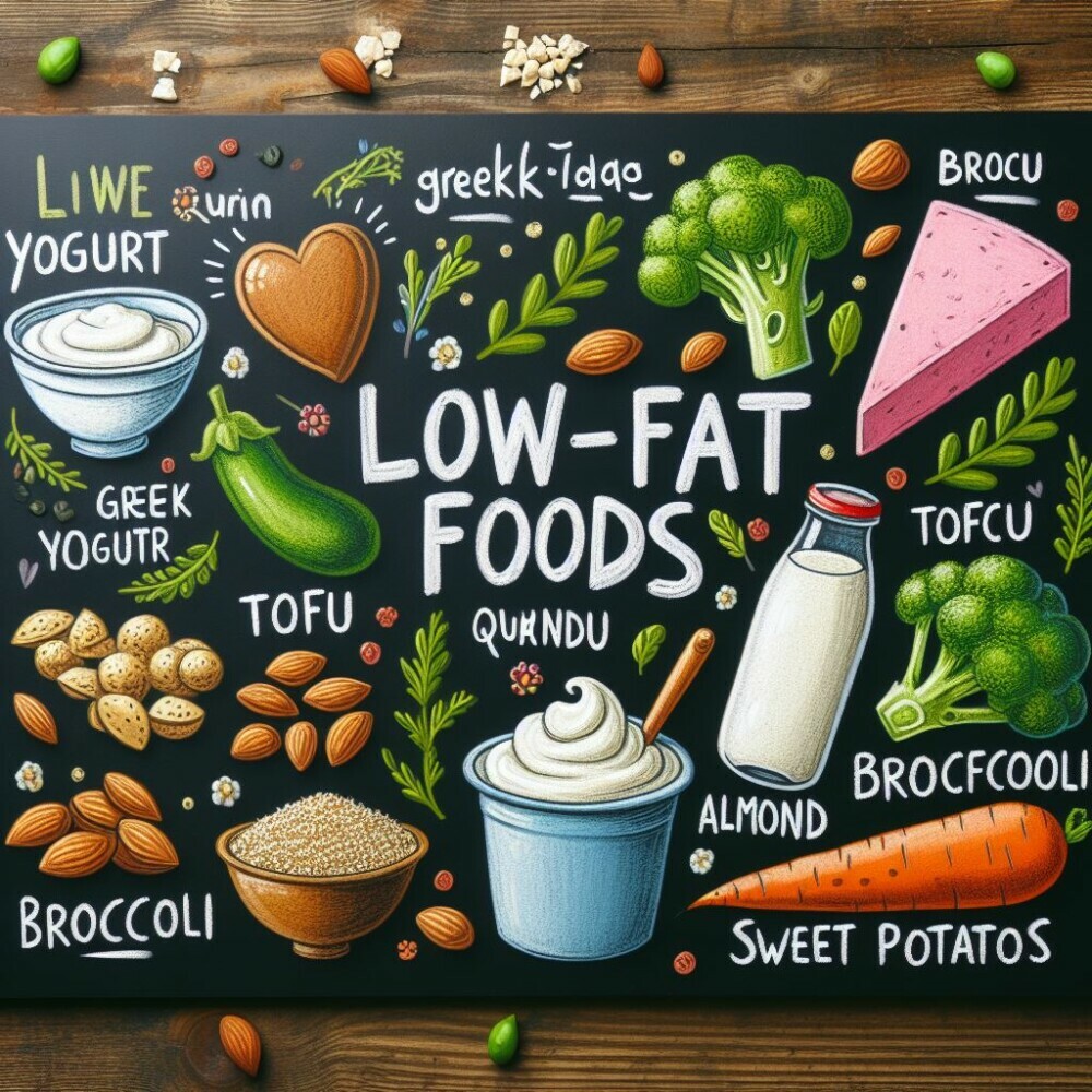 Low fat foods list.