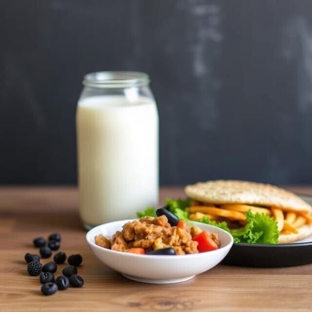 High Protein Lunch Under 300 Calories.