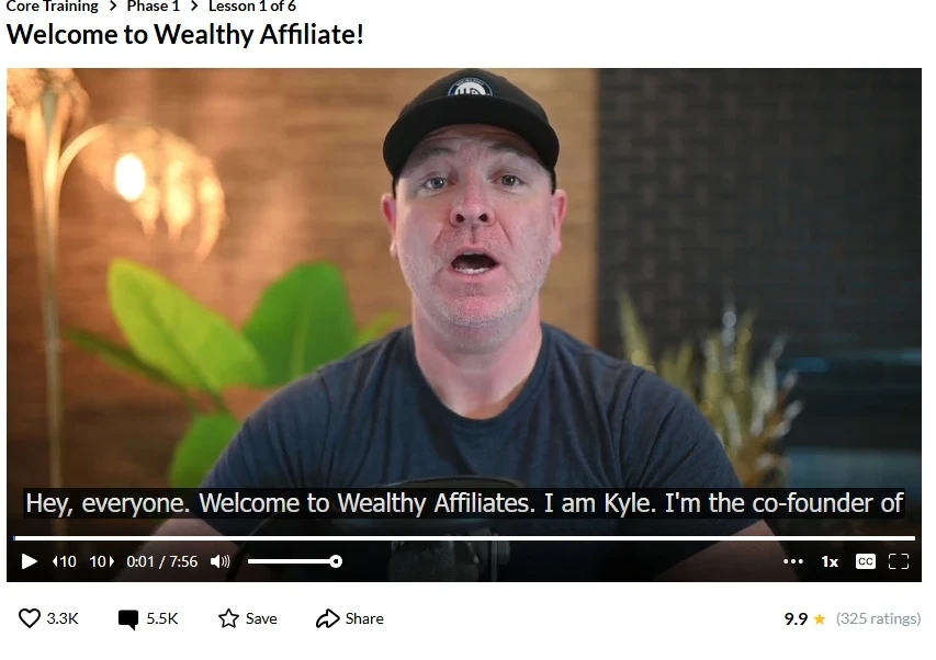 Wealthy Affiliate Core Training