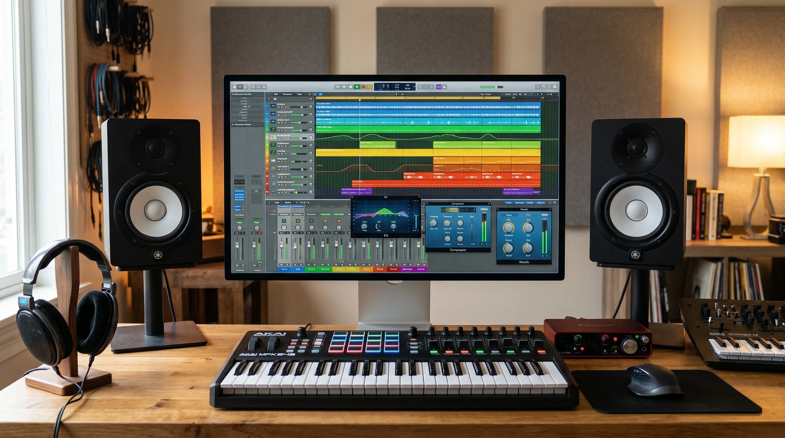 music arrangement for beginners DAW screenshot