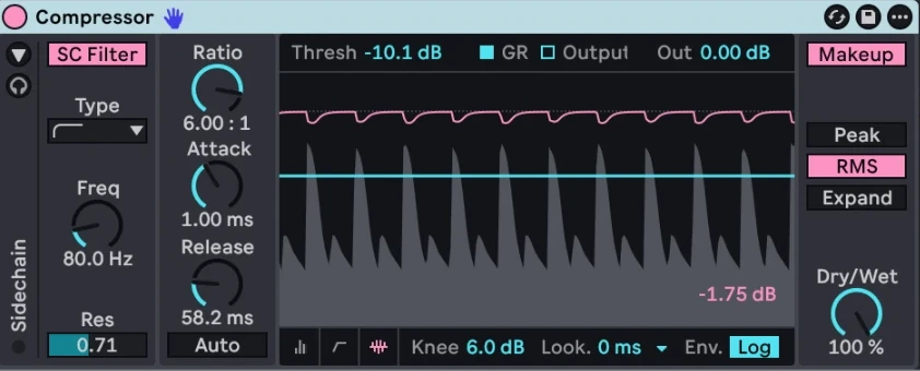 Ableton Compressor