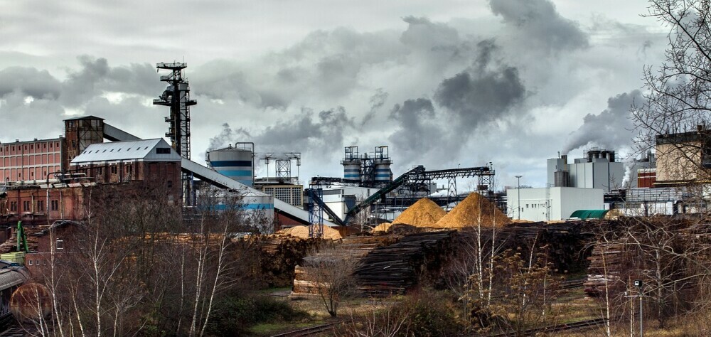 Polluting Paper Factory