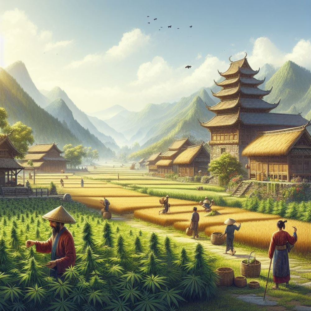 Ancient Asian Village