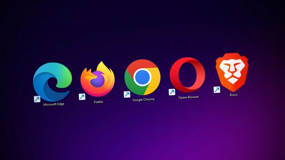popular search engines icons