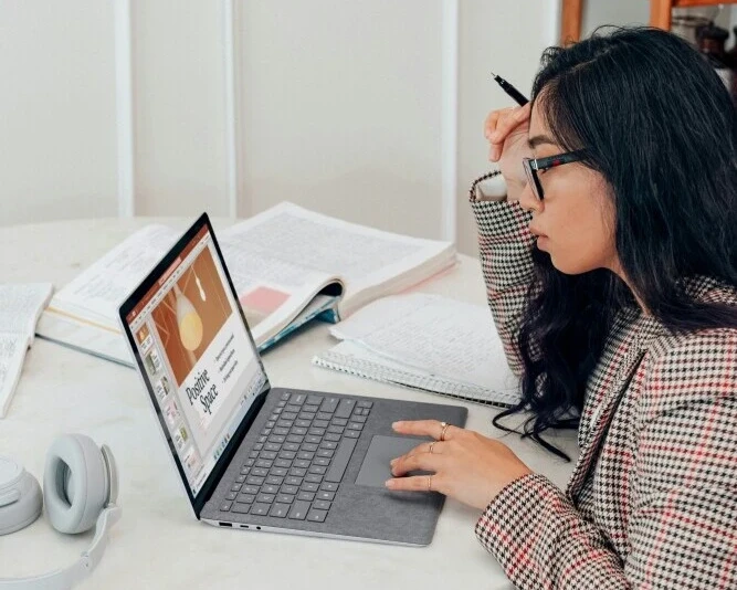 A content creator publishing regularly and building a growing library of content over time