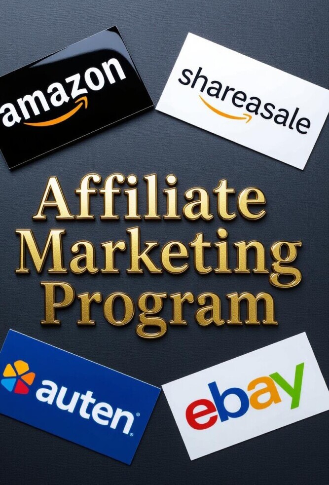 Show logos of Amazon, ShareASale, Rakuten, eBay. Beginner-friendly affiliate networks like Amazon, ShareASale, Rakuten, eBay. Top Affiliate Programs For Beginners