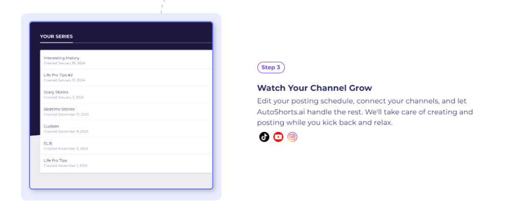 AutoShorts.ai customization interface for editing video scripts.