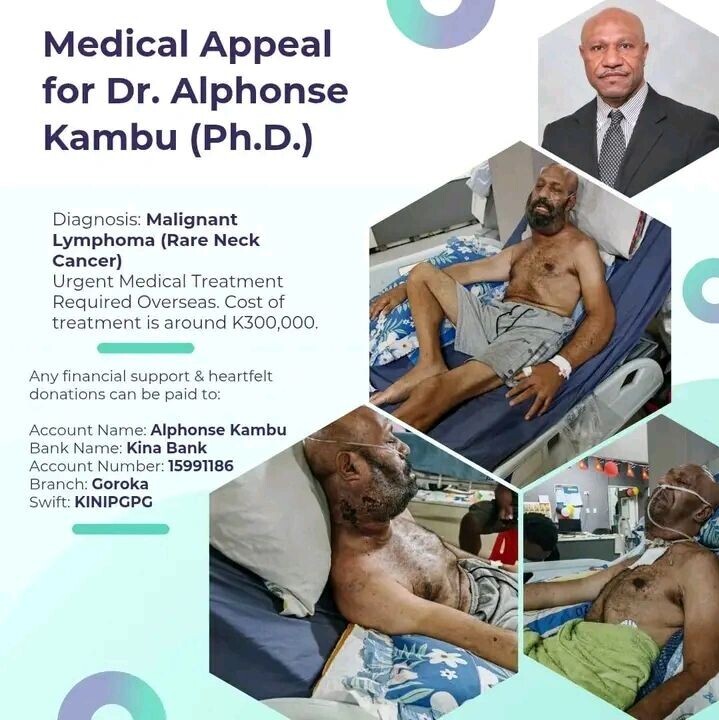 Dr. Alphonse Khamb's Medical Appeal