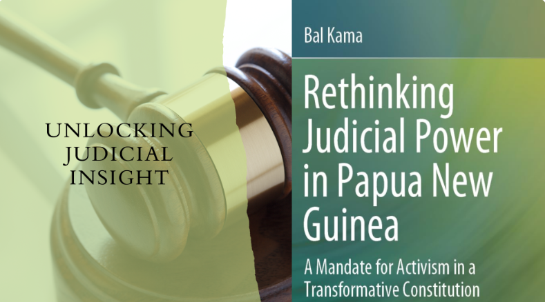 ### News Report: Launch of “Rethinking Judicial Power in Papua New Guinea” by Dr. Bal Kama at the 2024 State of the Pacific Conference **Canberra, Australia** – In a significant event for legal scholars and activists, Dr. Bal Kama promoted his recent book, “Rethinking Judicial Power in Papua New Guinea: A Mandate for Activism in a Transformative Constitution,” at the Department of Pacific Affairs’ 2024 State of the Pacific Conference, held at the Australian National University. The book addresses critical issues surrounding judicial power and constitutional reform in Papua New Guinea (PNG). The conference attracted a diverse audience, including academics, policymakers, and students, all eager to engage with the themes presented in Dr. Kama's work. Attendees expressed a keen interest in the subject matter, highlighting the relevance of judicial activism in the context of PNG’s evolving legal landscape. A notable moment during the presentation was when Michael Kabuni, a respected academic and political scientist from PNG, received the first signed copy of the book. His acknowledgment of the work underscores its importance in ongoing discussions about governance and the role of the judiciary in the Pacific region. Dr. Kama emphasized the book's aim to inspire future research and activism among Pacific Islands PhD students, many of whom attended the conference. The engagement from these students was particularly encouraging, as it suggests a growing interest in exploring similar projects that address pressing legal and constitutional issues in their home countries. The book is now available for purchase on major platforms, including Springer and Amazon, with links provided for easy access. Dr. Kama also extended an invitation to those facing difficulties in ordering the book to reach out for assistance. In addition to the promotion at the conference, plans for a formal book launch are underway, with details expected to be announced soon. This event will provide an opportunity for further discussion and celebration of the book’s contributions to the field of judicial power and activism in Papua New Guinea. As the dialogue surrounding judicial reform continues to gain momentum, “Rethinking Judicial Power in Papua New Guinea” is poised to serve as a vital resource for scholars, practitioners, and activists committed to fostering a transformative approach to governance in the Pacific region.