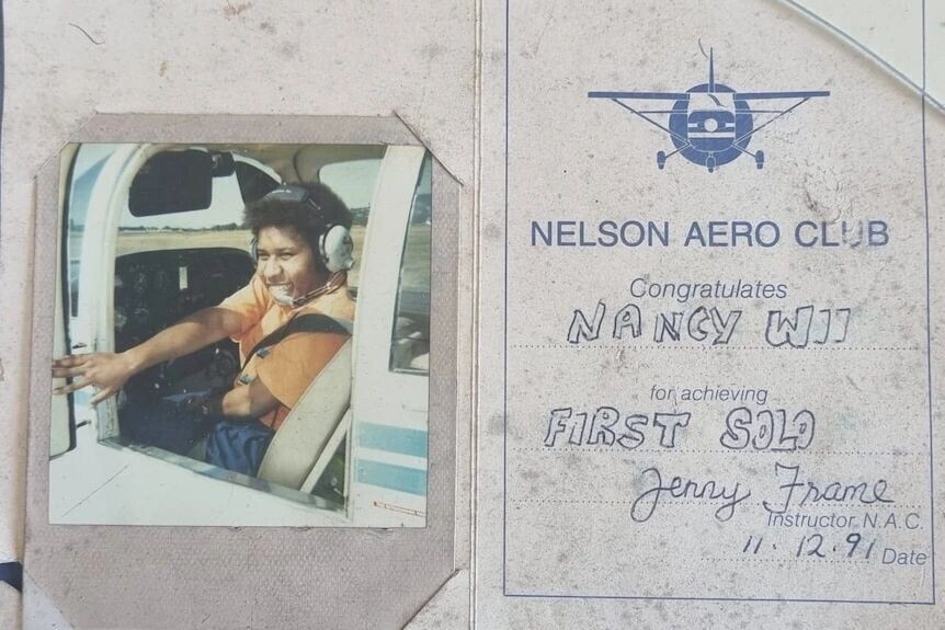 Nancy Will achieved first solo flight on the 11th of December 1991