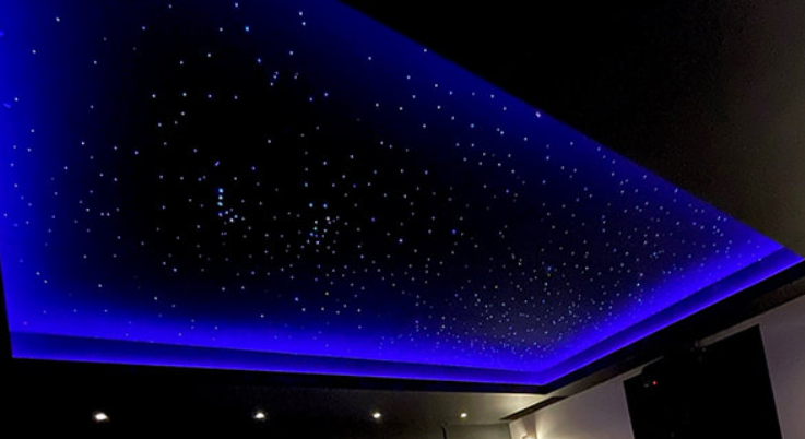 LED Starlight ceiling finish