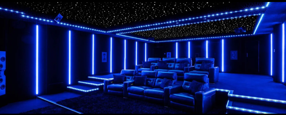 LED Starlight Theater Blue