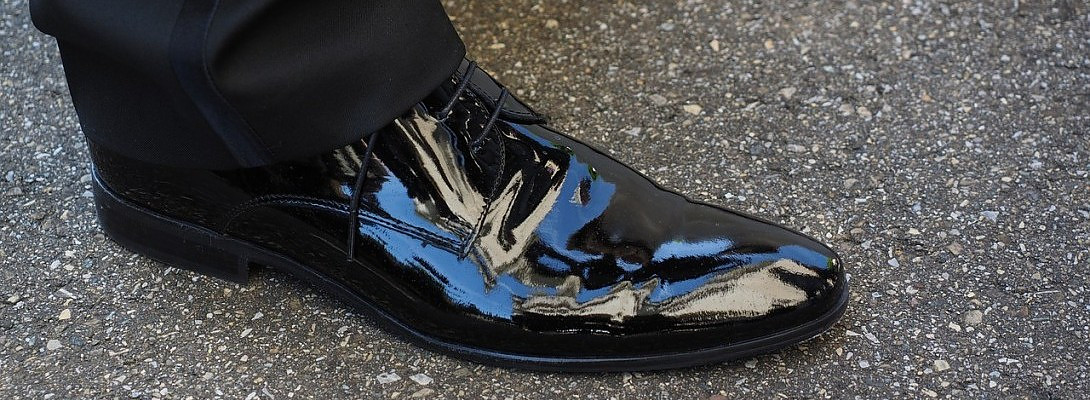 pre shined shoes