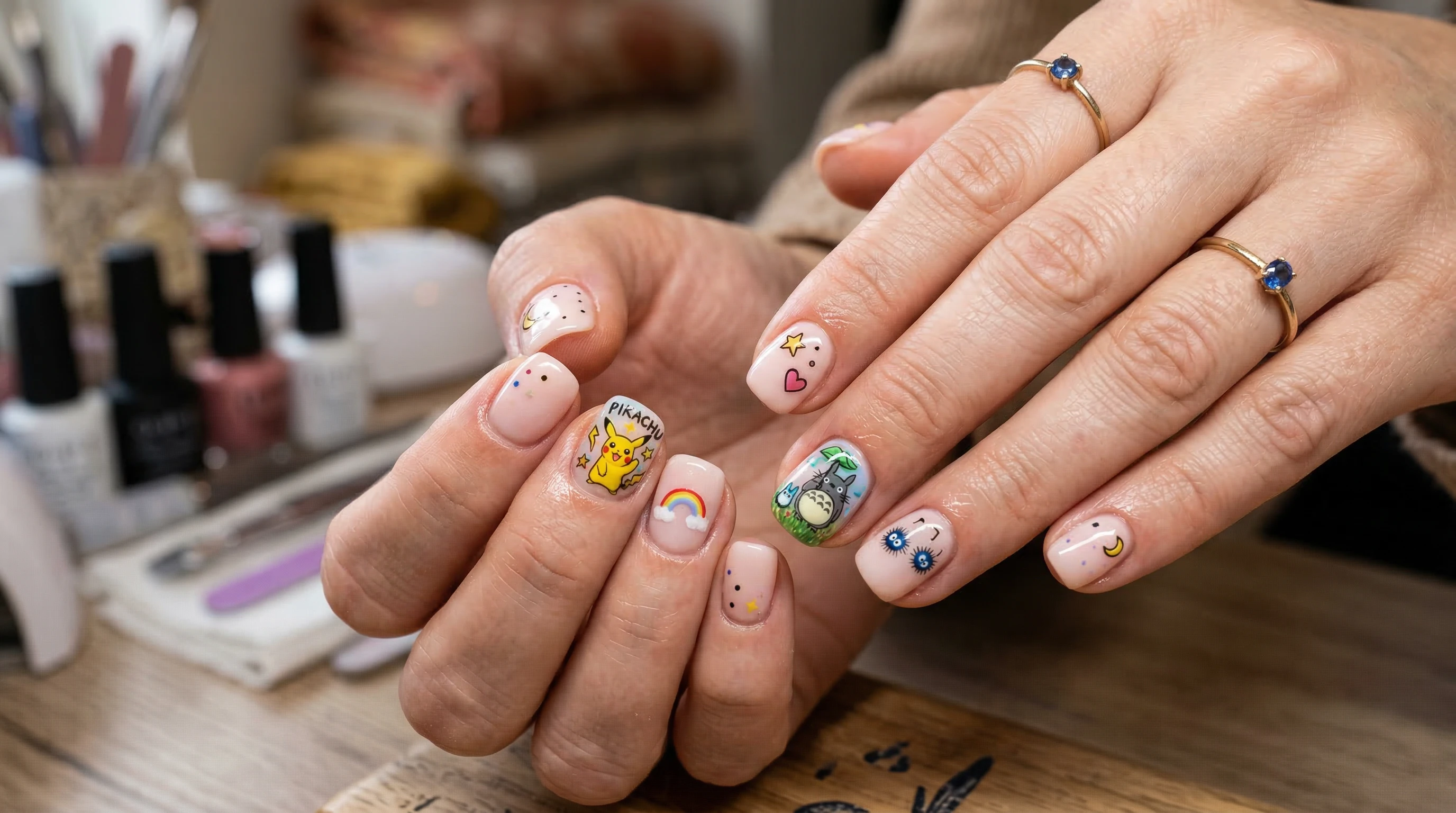 modern french manicure