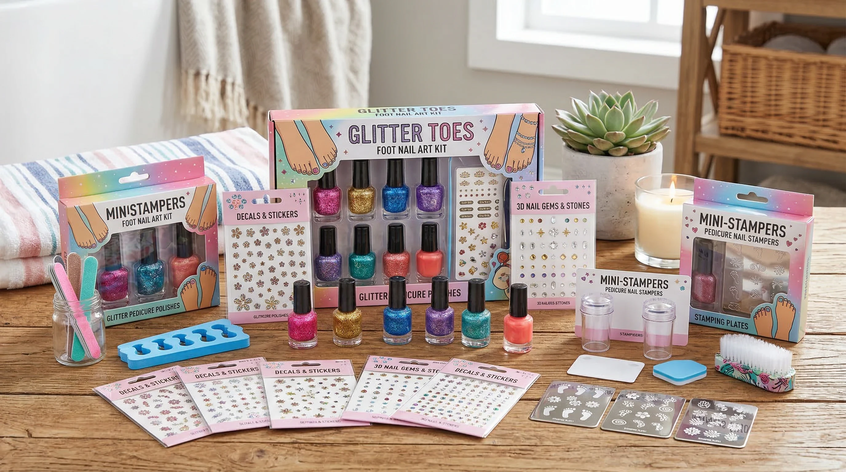 Nail Art Kits for Feet