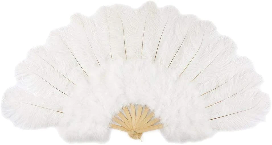 Ostrich Feather Fans