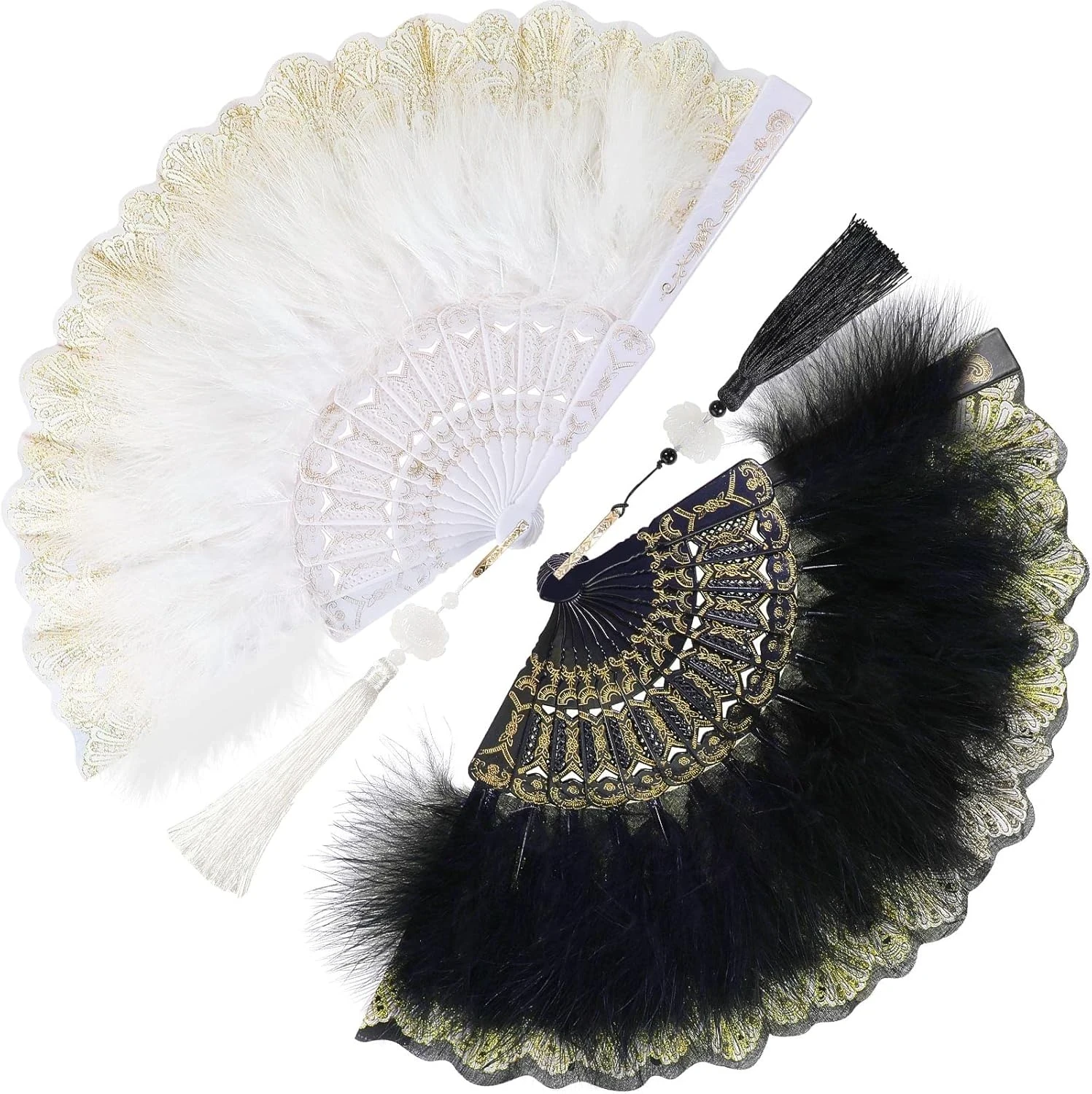 Costume Feather Fans