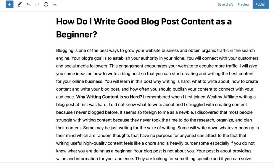 How Do I Write a Good Blog Post Content as a Beginner?