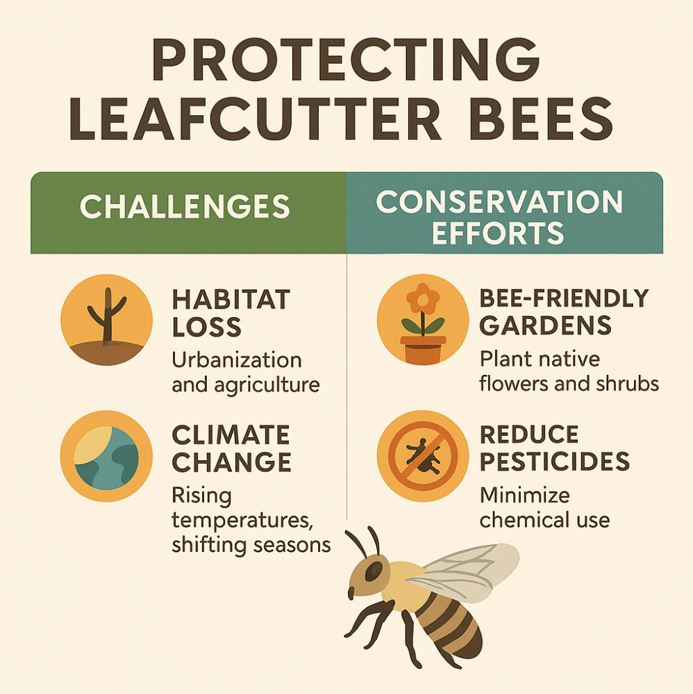protecting leafcutter bees