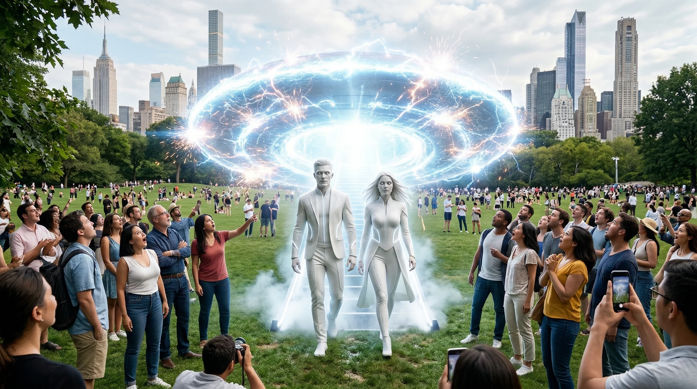 WA Image Studio Aliens In Central Park, NYC