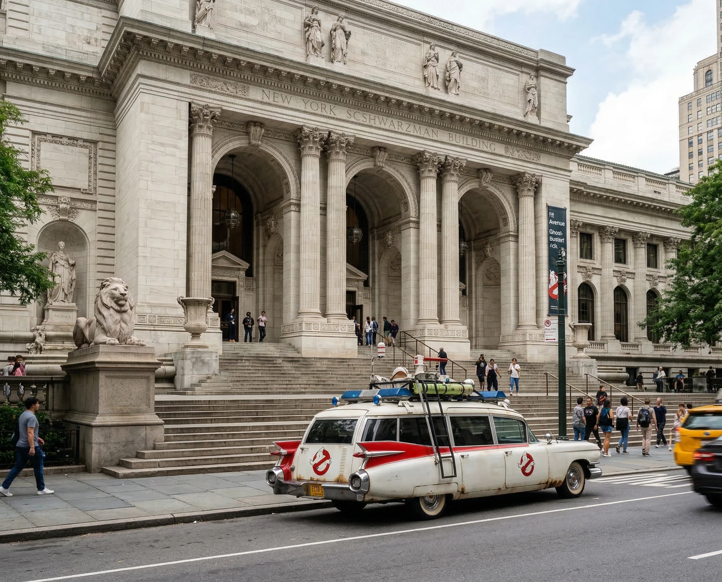 WA Image Studio NY Public Library Ghostbusters