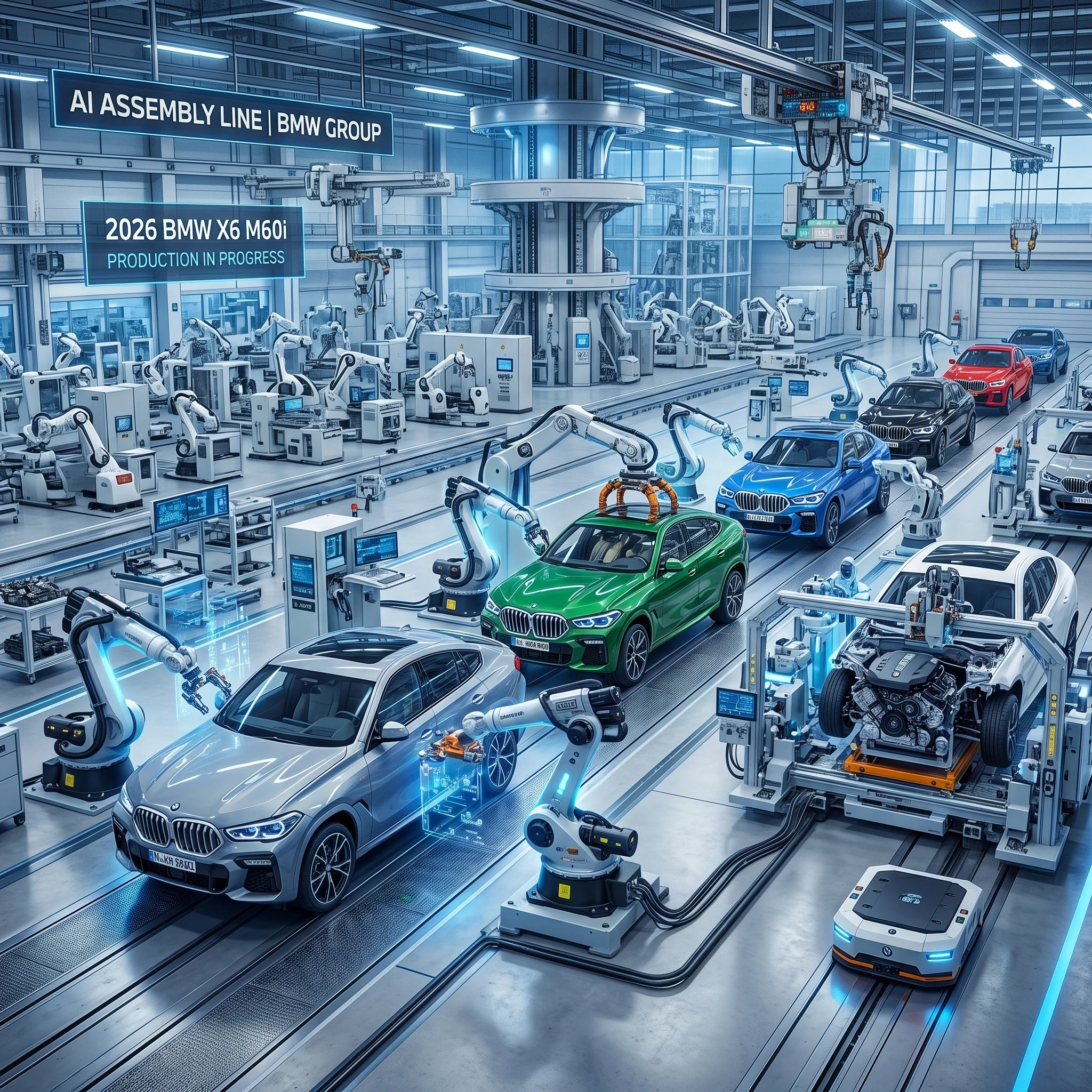 2026 BMW X6 AI Assembly Line
