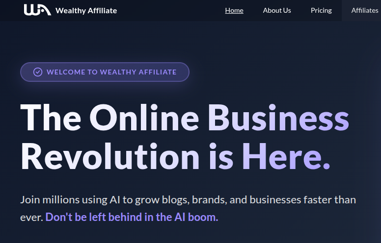 Why Join Wealthy Affiliate