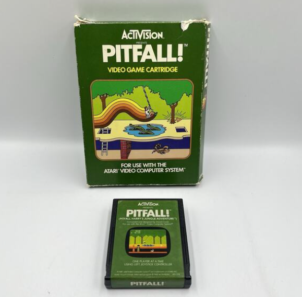 Pitfall Atari 2600 Game Cartidge