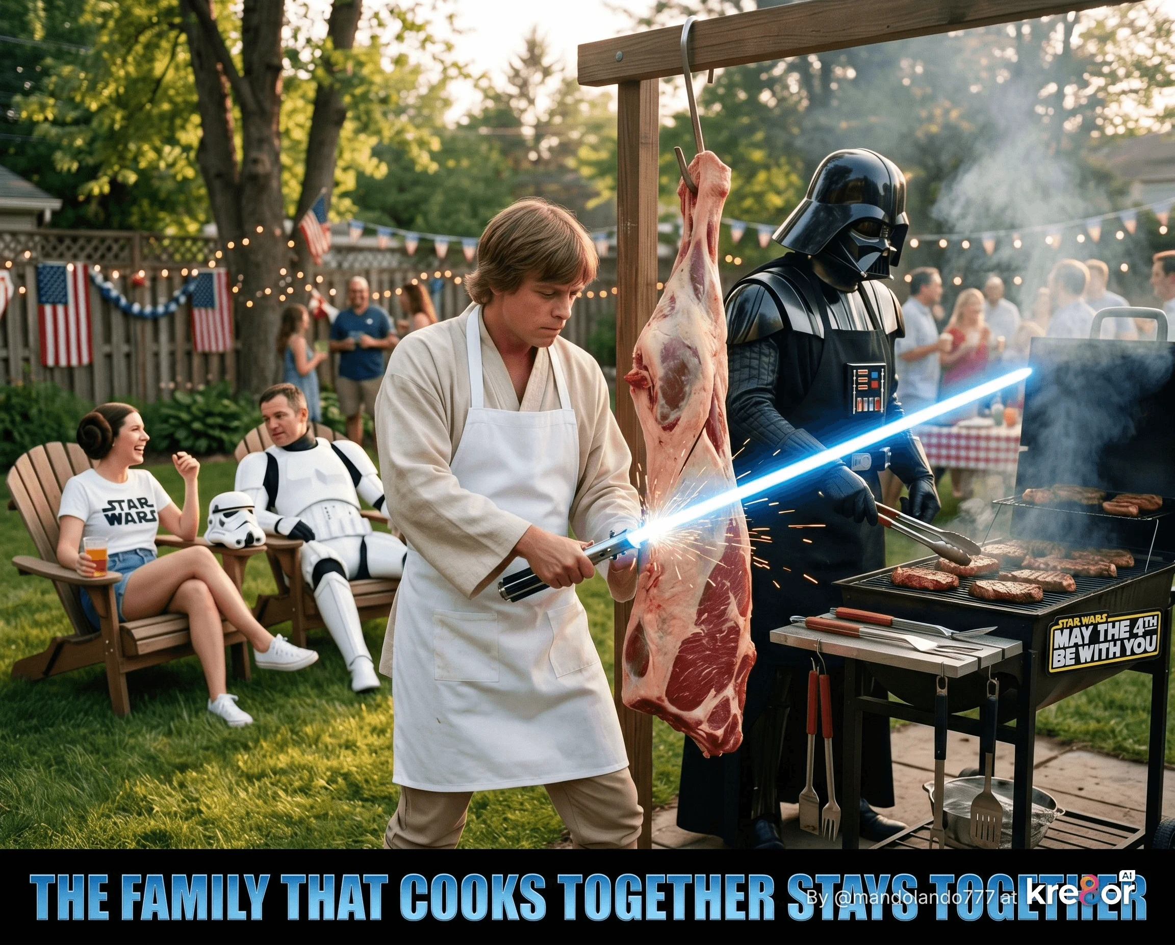 Skywalker Family Memorial Day Barbecue