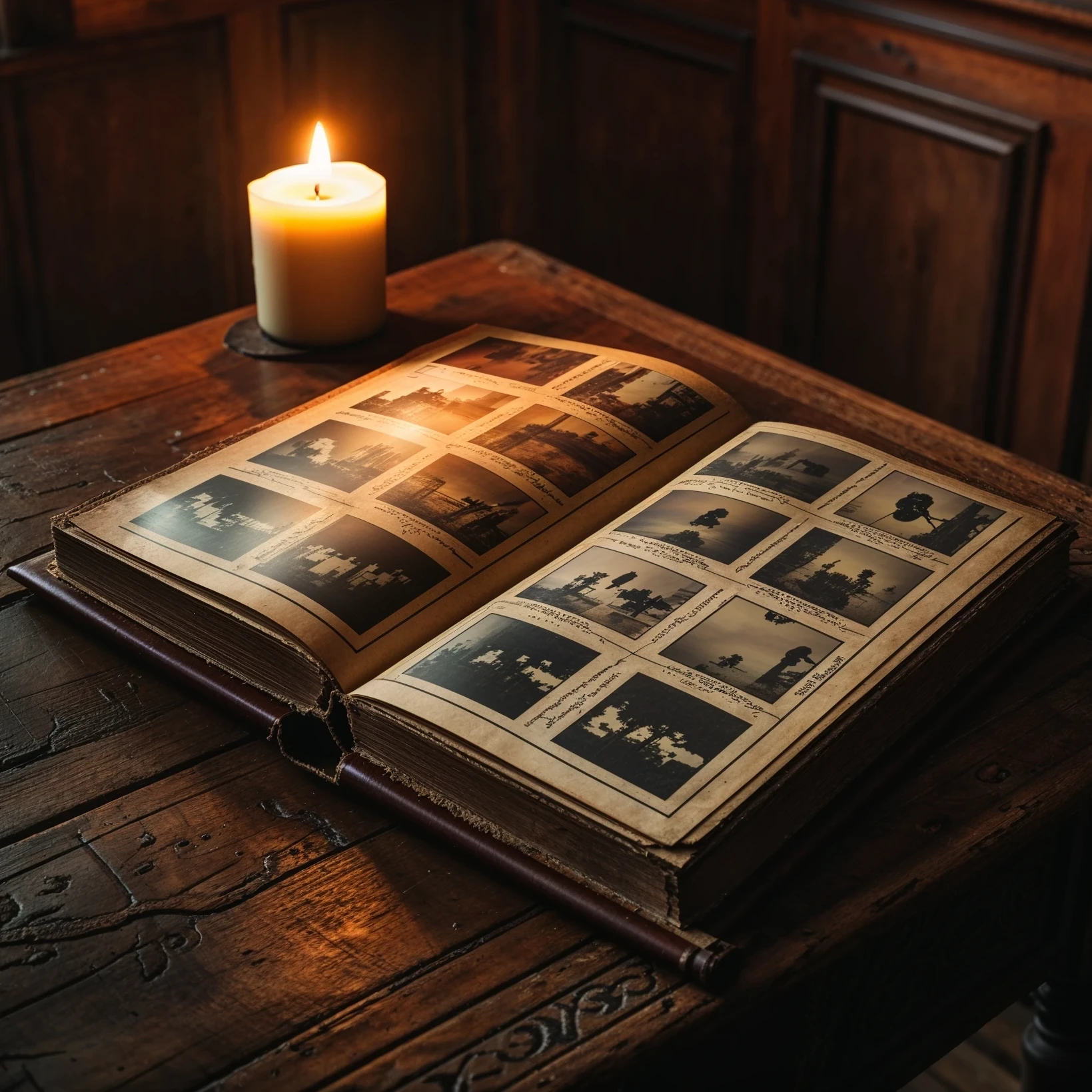 Photo Album Christmas Past