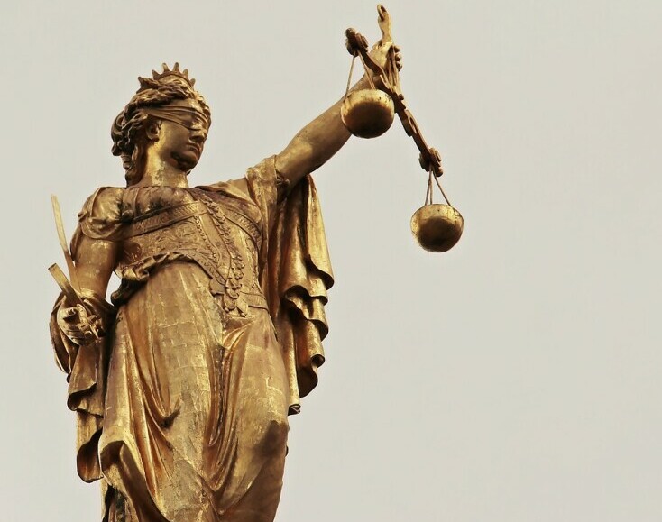 statue of blind justice